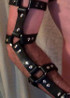 Men's Leather Sleeve & Chest Harness