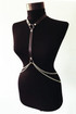 Stylish Look Chest Harness with Ring and Chain