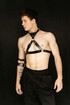 Adjustable Dominatrix Garter Harness