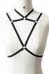 Adjustable Leather Full-Body Harness for Parties