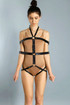 Leathert Bodycuffs Harness  Body Wrap Sexy Body Accessories Unisex Body Tie