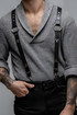 Men's Belt Trouser Strap Stylish Leather Men's Body Belt
