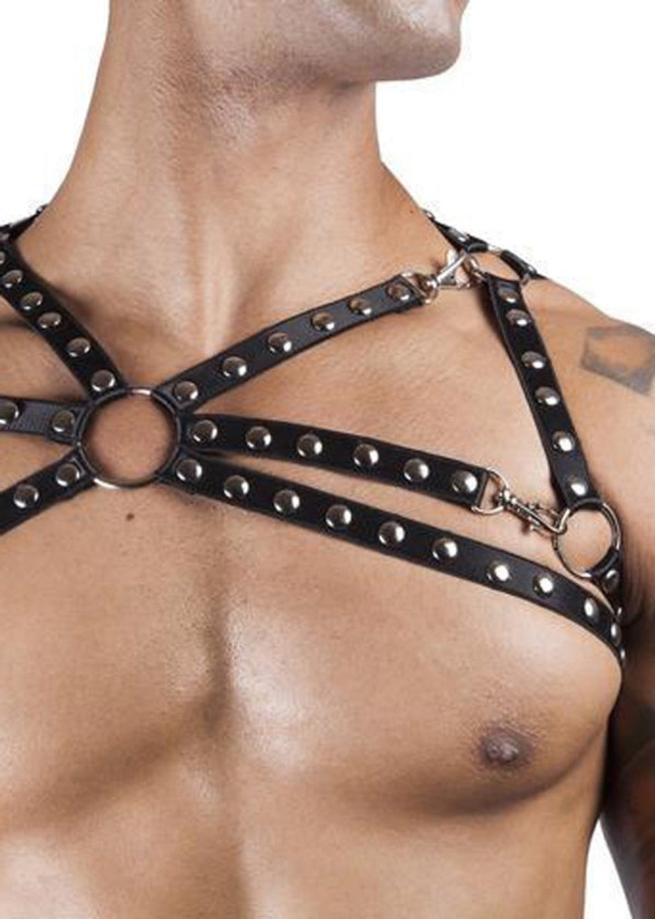 Men's Stud Detail Sexy Harness