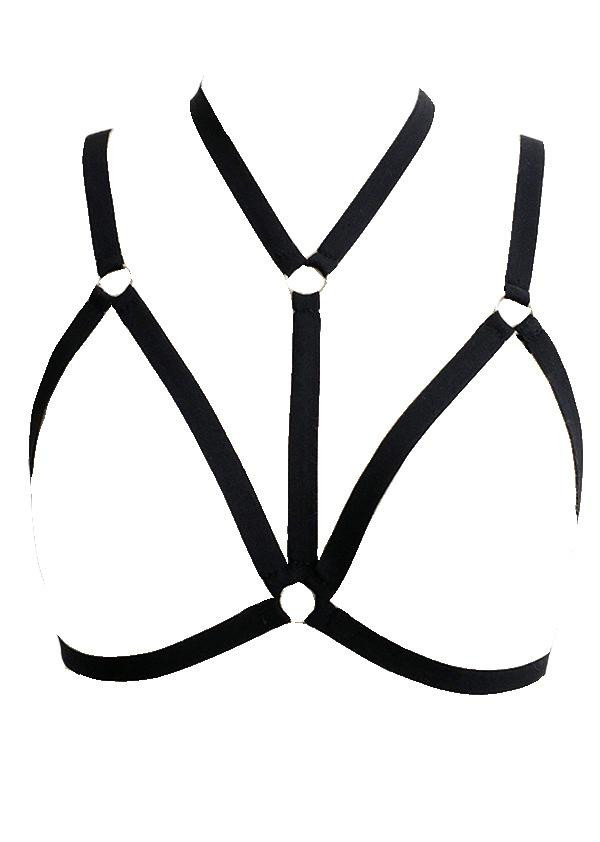 Durable Erotic Full-Body Harness for Fashionable Wear