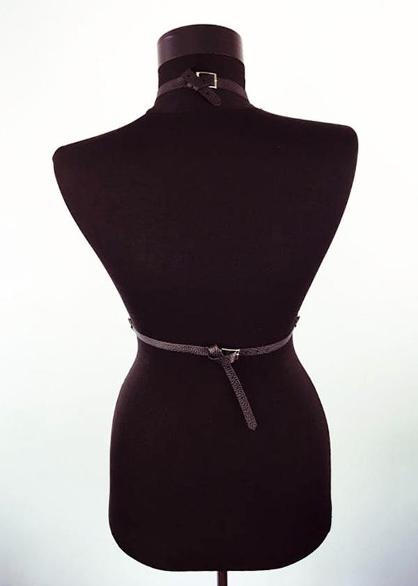 Stylish Leather Thigh Harness