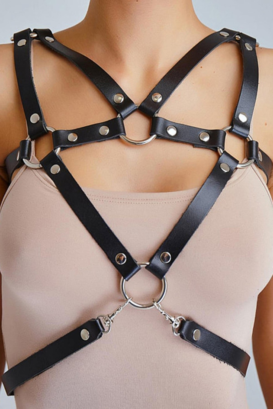 Stylish Fetish Waist Harness for Intimate Play