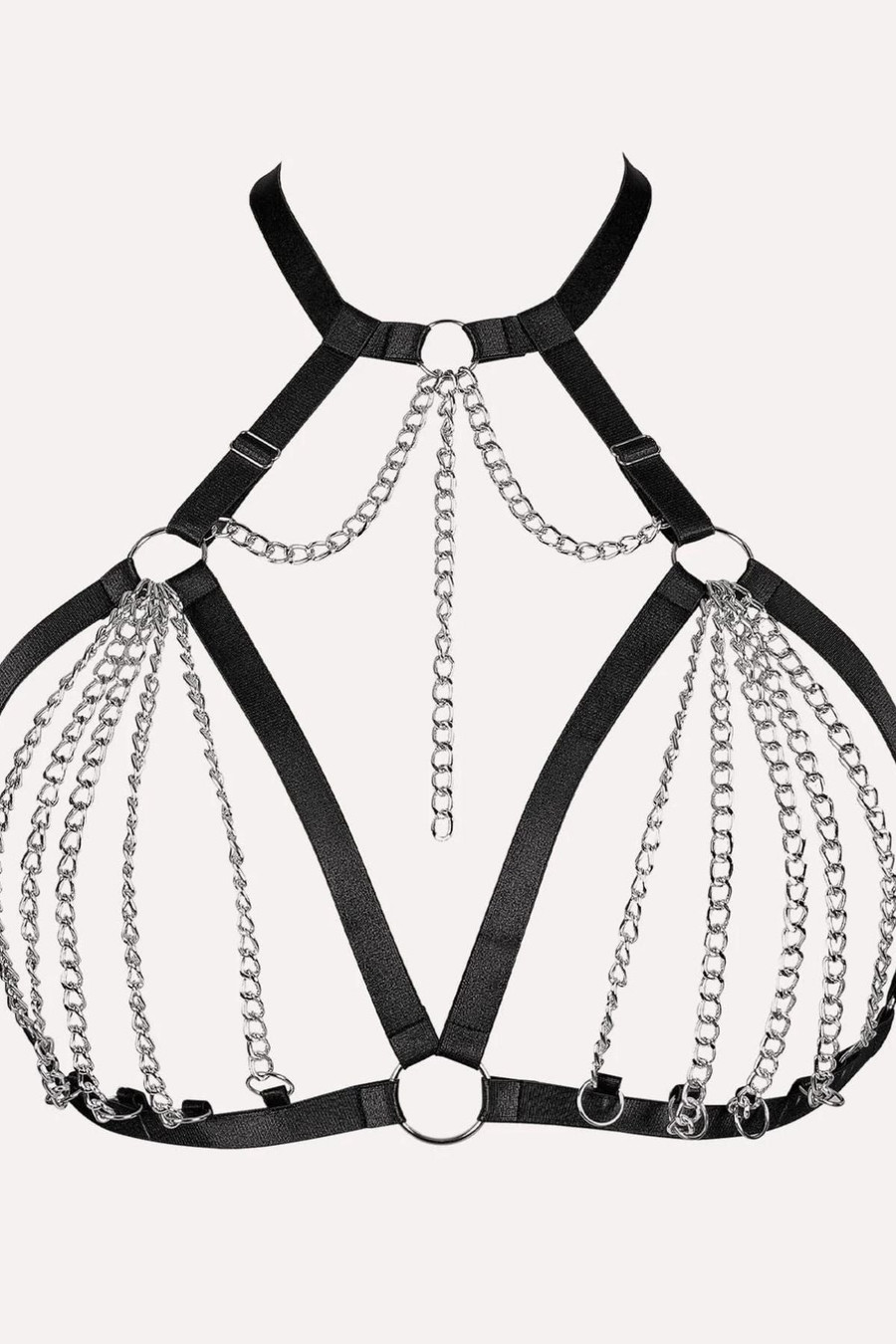 Luxury Erotic Leather Harness