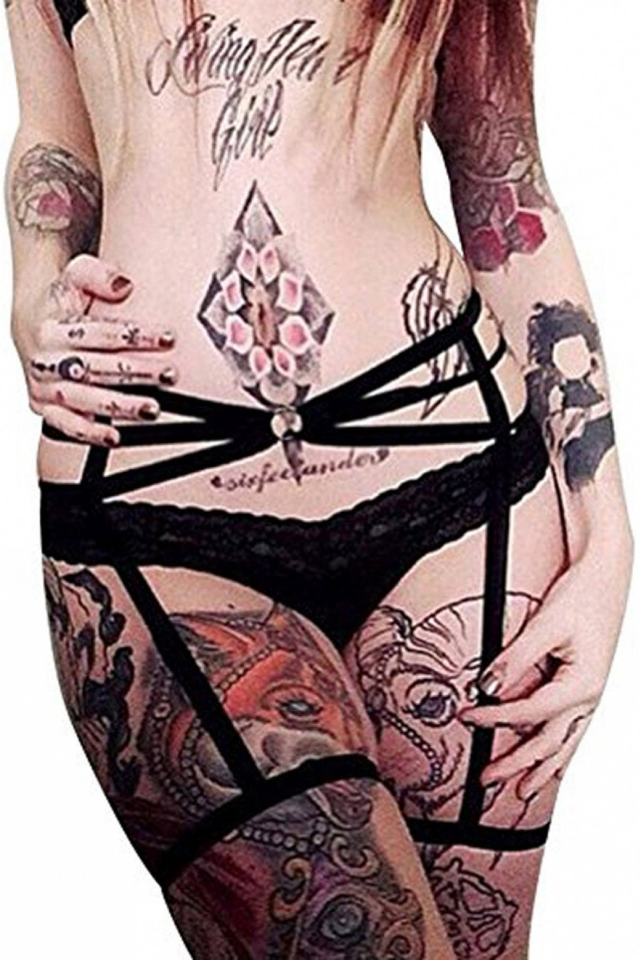 Exquisite Erotic Underbust Harness