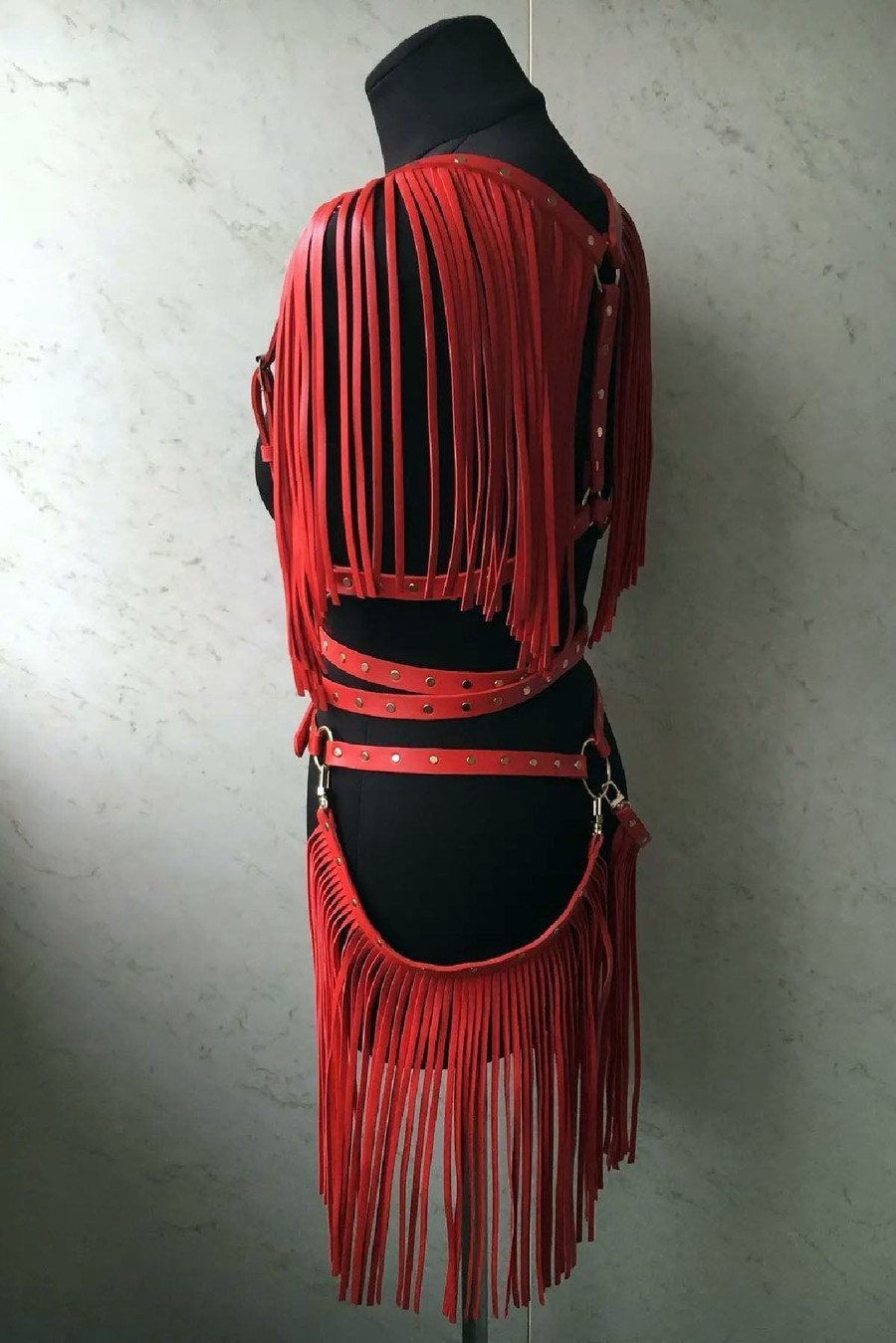 Exquisite Look Chest Harness for Submissive Bondage