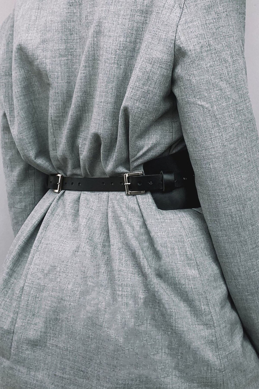 Sleek BDSM Leather Harness