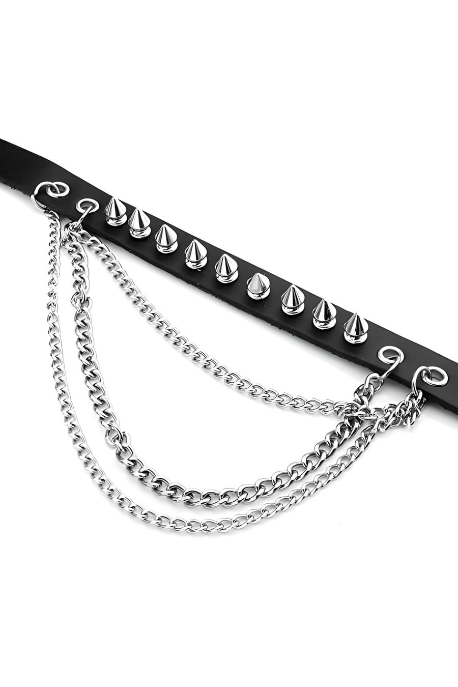 Gothic Choker with Nails