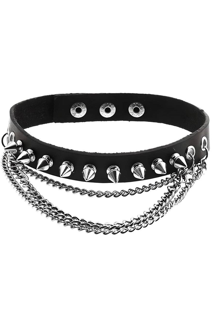 Gothic Choker with Nails