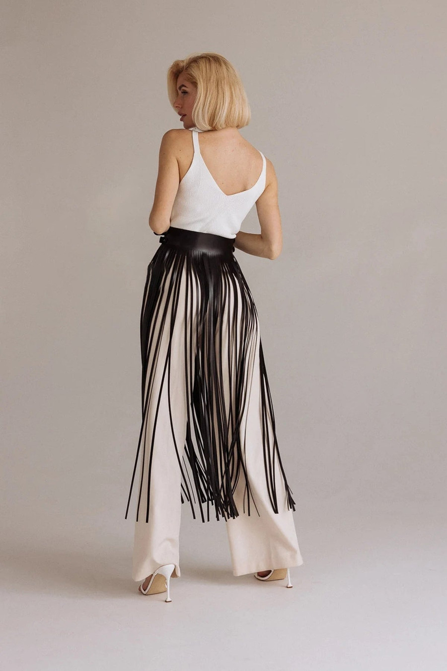 Sleek Fetish Chest Harness for Intimate Play