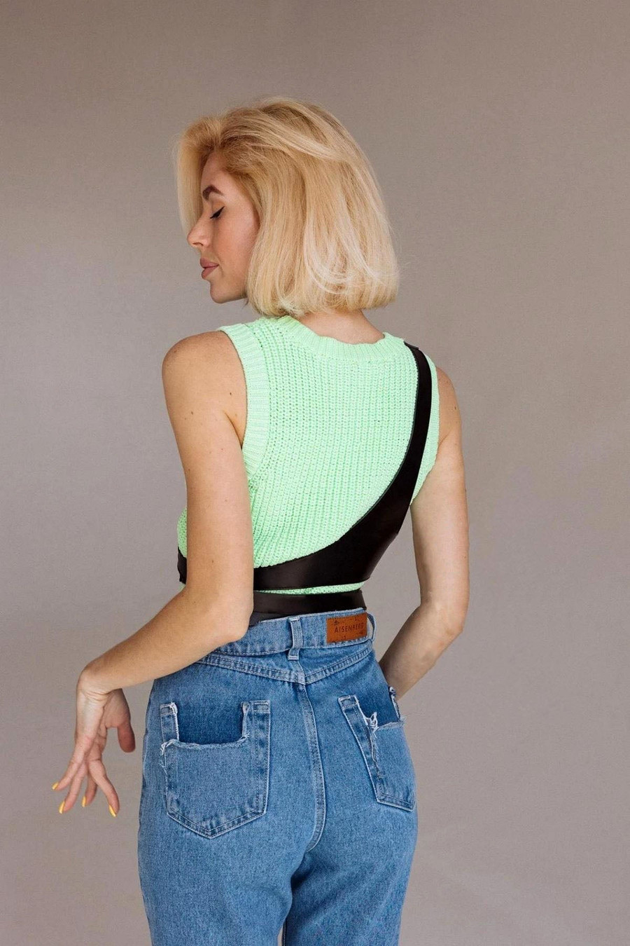 Exquisite BDSM Bondage Harness for Intimate Play