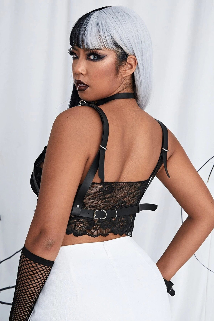 Women's Harness Set   Plus Size Briefs Women Lingerie Parade Underwear