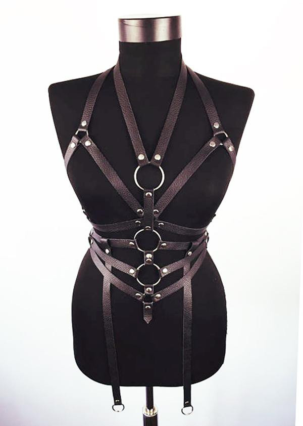 Elite Kinky Leather Harness