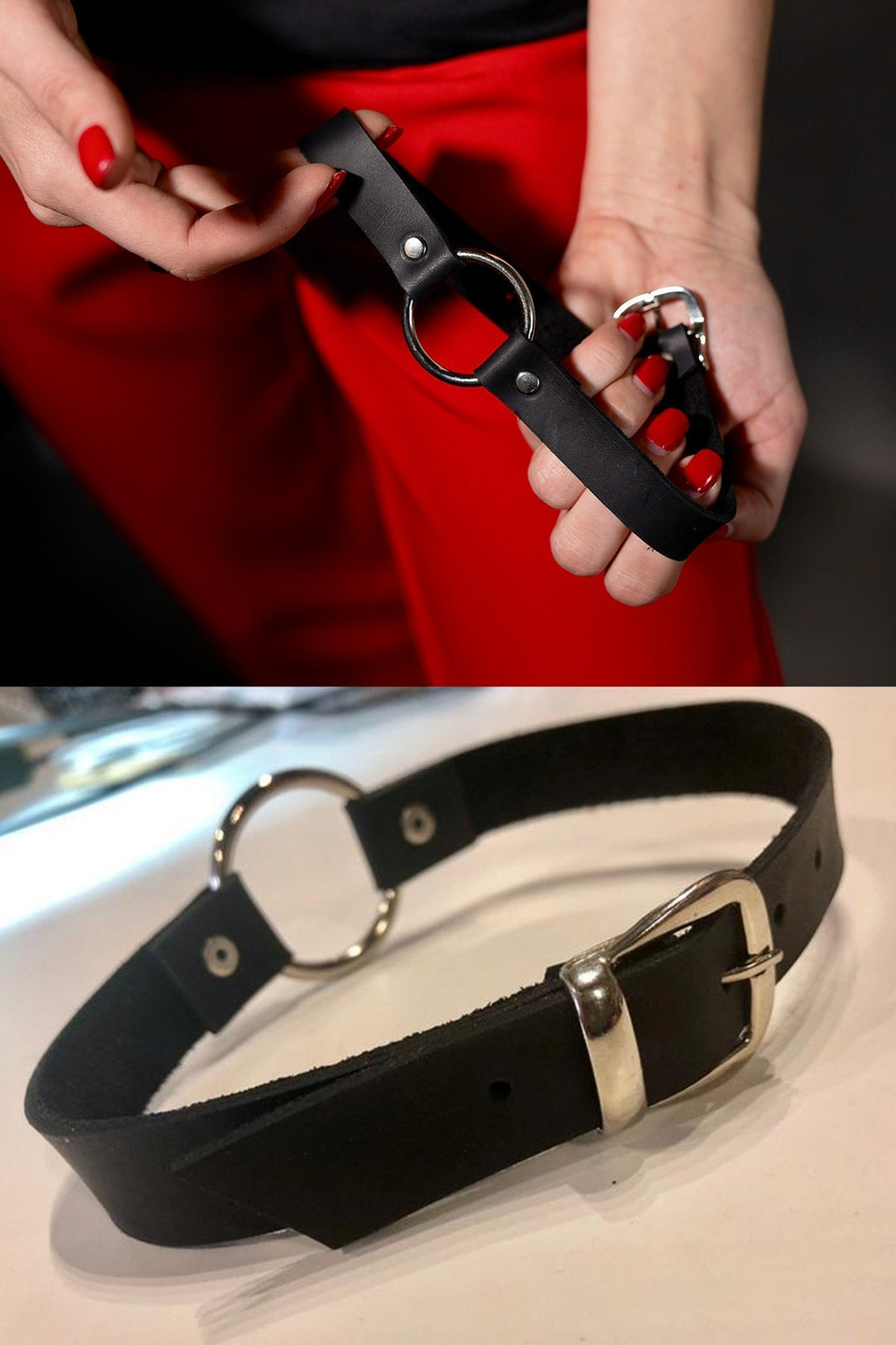 Exquisite Erotic Leather Harness for Personal Pleasure
