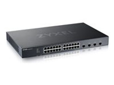 ZYXEL XGS1935-28 28 Port Smart Managed Switch 24x Gigabit Copper and 4x10G SFP+ hybrid mode standalone or NebulaFlex Cloud