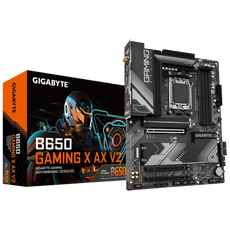 GIGABYTE B650 GAMING X AX V2, DDR5, SATA3, USB3.2Gen2x2, DP, 2.5GbE, WiFi 6E, AM5 ATX