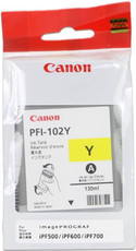 ČRNILO CANON PFI-102 RUMENO ZA IPF500/600/700 130ml