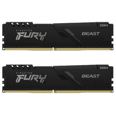 KINGSTON Fury Beast 64GB (2x32GB) 3200MHz DDR4 CL16 KF432C16BBK2/64 ram pomnilnik