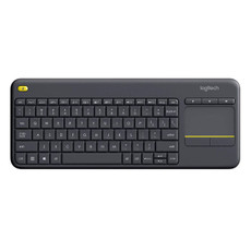 Brezžična tipkovnica Logitech K400 Plus Wireless Touch črna (Unifying, SLO gravura)