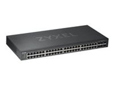 ZYXEL GS1920-48v2 50Port Smart Managed Switch 44x Gig. Copper and 4x Gigabit dual pers. hybrid mode standalone or NebulaFlex Cloud