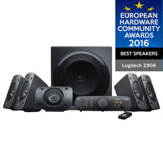 LOGITECH Z906 5.1 500W črni zvočniki LOGITECH Z906 5.1 500W črni zvočniki