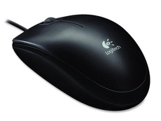 LOGITECH B100 USB optična črna miška