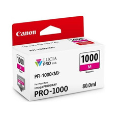 ČRNILO CANON PFI-1000 MAGENTA ZA IMAGEPROGRAF PRO-1000, 80 ml