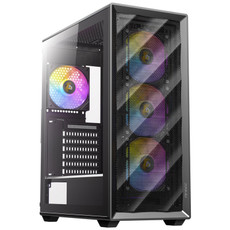 ANTEC AX85 Midi-ATX RGB okno gaming črno ohišje