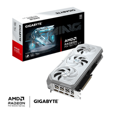 Grafična kartica GIGABYTE Radeon RX 9070 XT GAMING OC ICE 16G, 16GB GDDR6, PCI-E 5.0