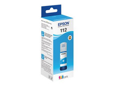 EPSON 112 EcoTank Pigment Cyan ink bottle