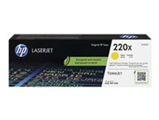 HP 220X Yellow Original LaserJet Toner Cartridge