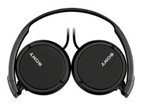 SONY MDR-ZX110AP Headphones with mic full size wired 3.5 mm jack black