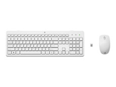 HP 230 Wireless Mouse + Keyboard Combo WHT