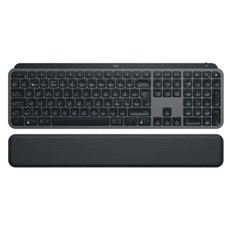 LOGITECH MX Keys S USB-C/Bluetooth brezžična osvetljena črna slovenska naslon za zapestje + tipkovnica
