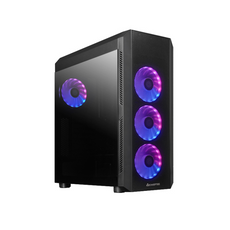 Chieftec SCORPION 4 USB3.2 ATX A-RGB ohišje, črno