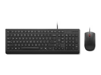 LENOVO Essential Wired Combo Keyboard and Mouse SL black 3Y