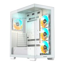Gigabyte C500 PANORAMIC STEALTH ICE USB-C USB 3.2 Gen2 ATX ARGB osvetljeno ohišje, belo