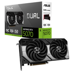 ASUS Dual GeForce RTX 5070 OC 12GB GDDR7 DUAL-RTX5070-O12G grafična kartica