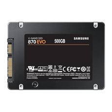 Samsung 500GB 870 EVO SSD SATA3 2.5 disk