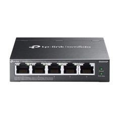 TP-LINK Omada ES205GP 5-port Gigabit (4x PoE+) RJ45 managed mrežno stikalo switch