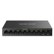 MERCUSYS MS110CMP 10-port 8x 10/100Mbps PoE+ RJ45 2x Gigabit RJ45 mrežno stikalo switch