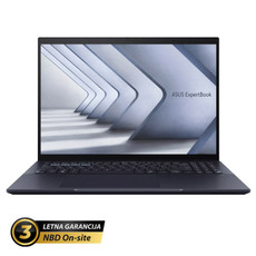 ASUS ExpertBook B5 16" (40,64cm) WQXGA Intel Core 7 150U 32GB 1TB Windows 11 Pro prenosni računalnik