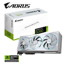 Grafična kartica GIGABYTE AORUS GeForce RTX 5090 STEALTH ICE 32G, 32GB GDDR7, PCI-E 5.0