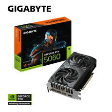 Grafična kartica GIGABYTE GeForce RTX 5060 Windforce MAX OC 8G, 8GB GDDR7, PCI-E 5.0