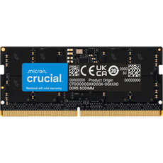 Crucial 64GB DDR5-5600 SODIMM CL46, 1.1V