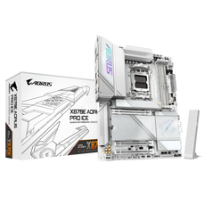 GIGABYTE X870E AORUS PRO ICE, DDR5, SATA3, USB4, DP, 2.5GbE, WiFi 7, AM5 ATX