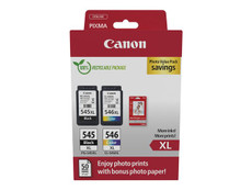 KOMPLET CANON PG-545XL / CL-546XL IN FOTO PAPIR GP-501